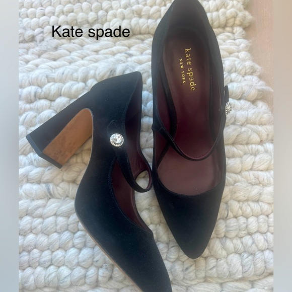 Kate Spade black heels - Picture 1 of 1